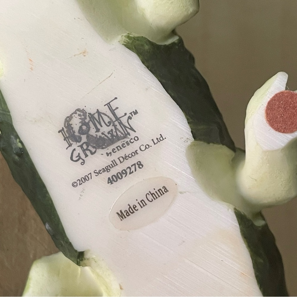 JUST IN Pickle Alligator Enesco Home Grown 2007 Collectible Figurine Gift Idea - Picture 6 of 11